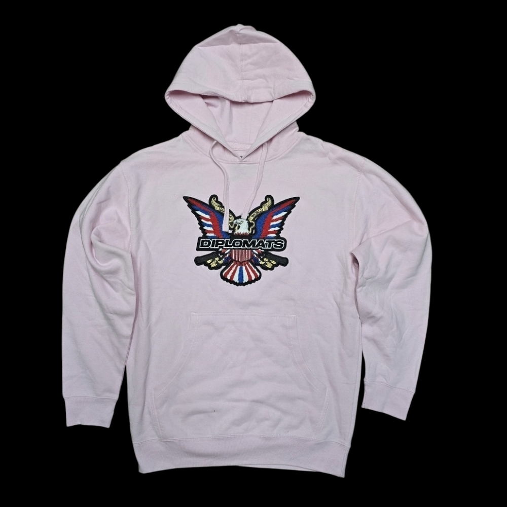Dipset Couture Camron Dipset Pink Chenille Eagle Sz M